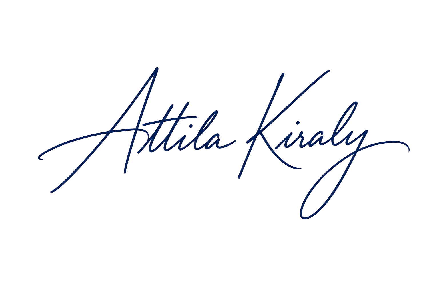Semnătură olografă Attila Király, fondator SEO 365