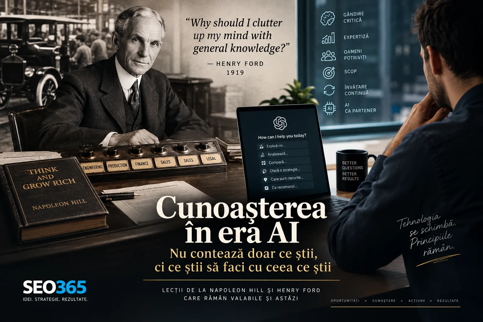 Cunoașterea în era AI: nu contează doar ce știi, ci ce știi să faci cu ceea ce știi