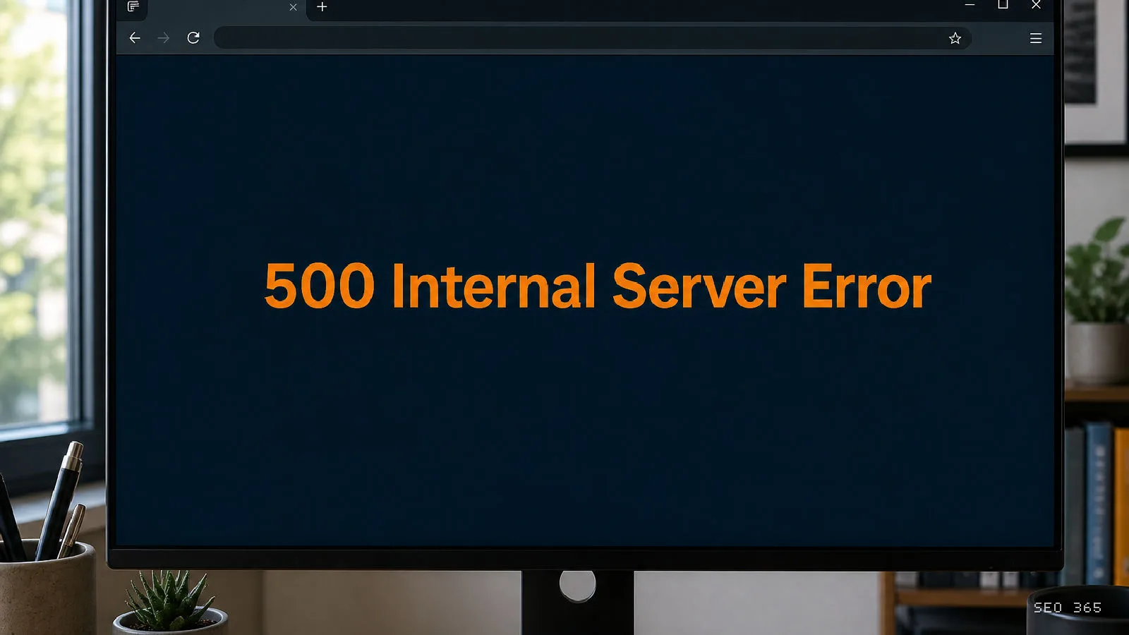 Captură din Glosarul SEO 365 pentru 500 Internal Server Error (Web și HTTP): 500 Internal Server Error este un cod de