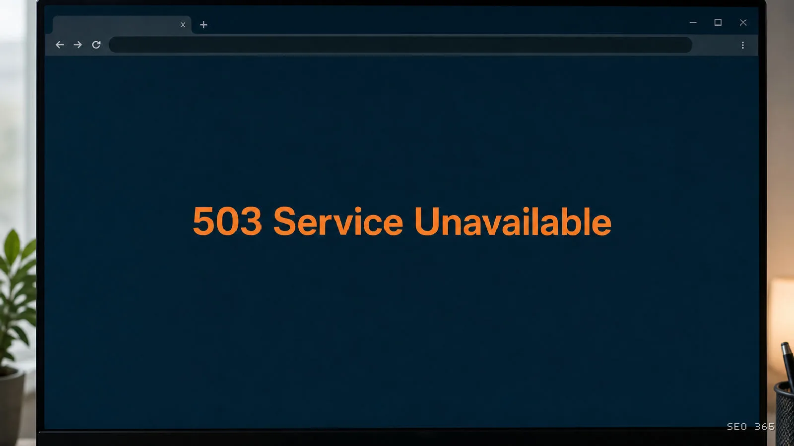 Captură din Glosarul SEO 365 pentru 503 Service Unavailable (Web și HTTP): 503 Service Unavailable este un cod de stare