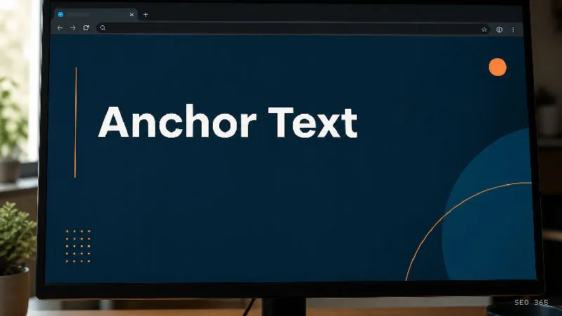 Captură din Glosarul SEO 365 pentru Anchor Text (SEO On-page): Anchor text este textul vizibil și accesibil prin
