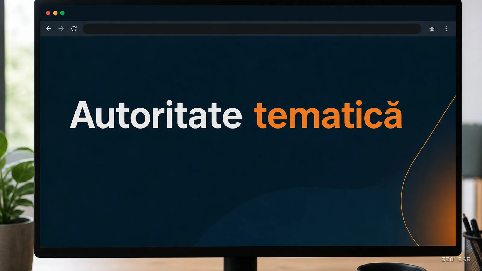 Captură din Glosarul SEO 365 pentru Autoritate tematică (Content SEO): Autoritatea tematică, în engleză Topical Authority, reprezintă gradul