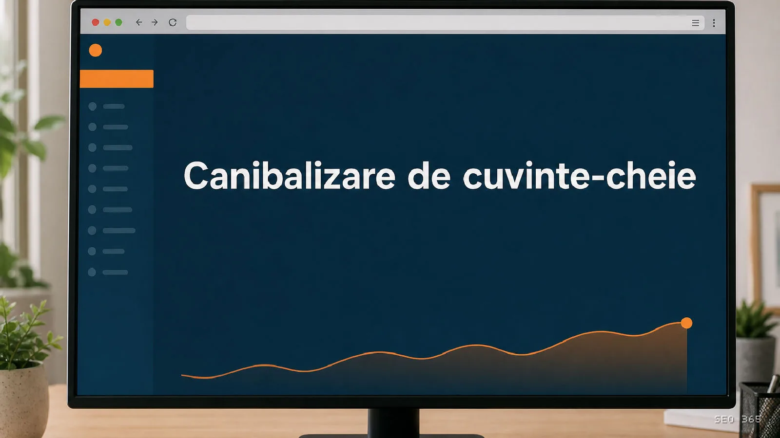Captură din Glosarul SEO 365 pentru Canibalizare de cuvinte-cheie (Content SEO): Canibalizarea de cuvinte-cheie este o problemă SEO în