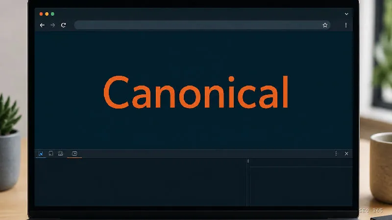 Captură din Glosarul SEO 365 pentru Canonical (SEO tehnic): rel="canonical" este o relație de link care indică