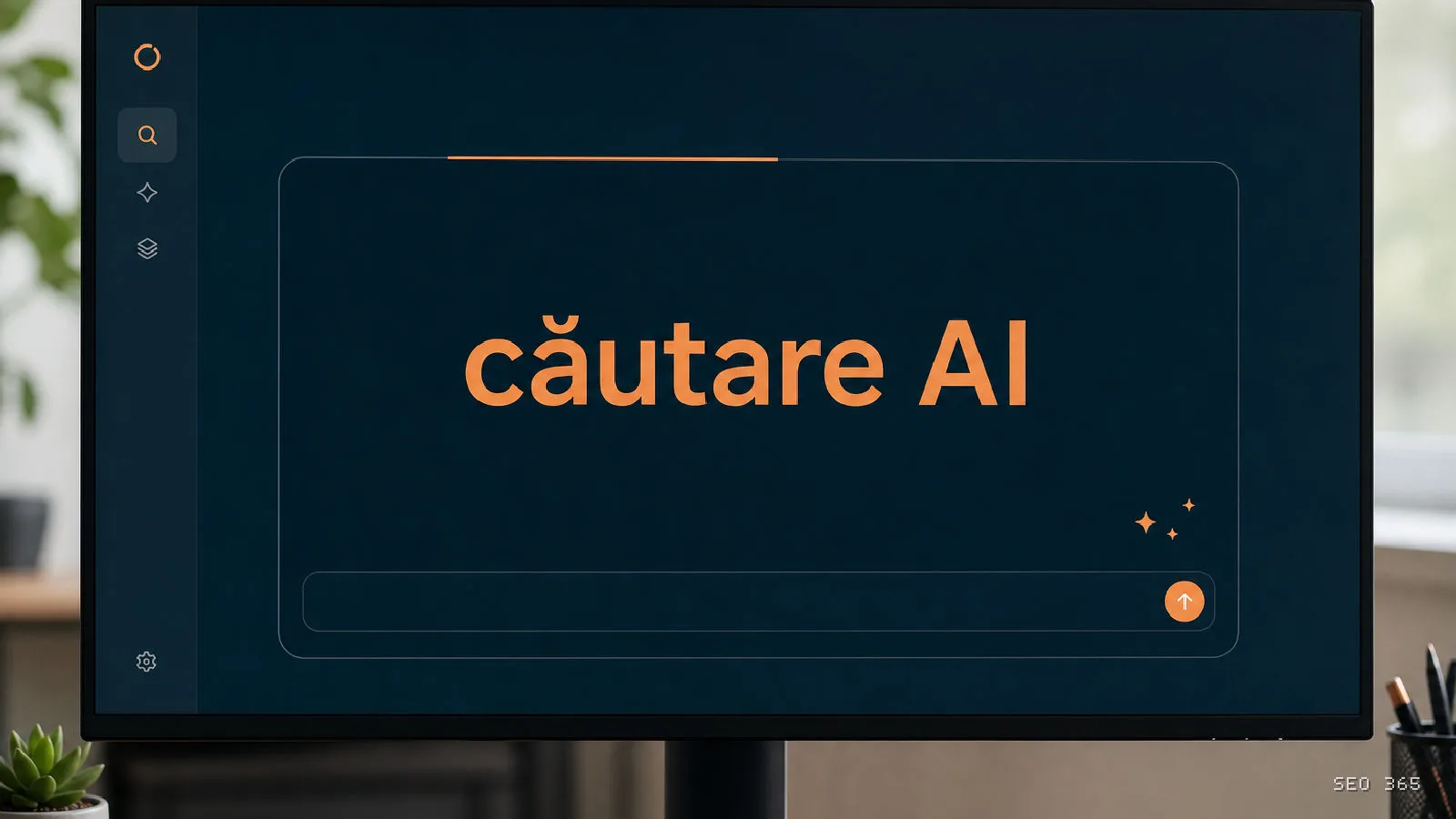 Captură din Glosarul SEO 365 pentru căutare AI (AI Search și LLM): Căutarea AI este o experiență de căutare care