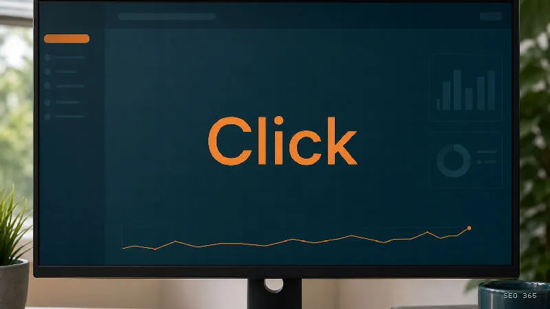 Captură din Glosarul SEO 365 pentru Click (Google Search Console): În Google Search Console, un click este înregistrat