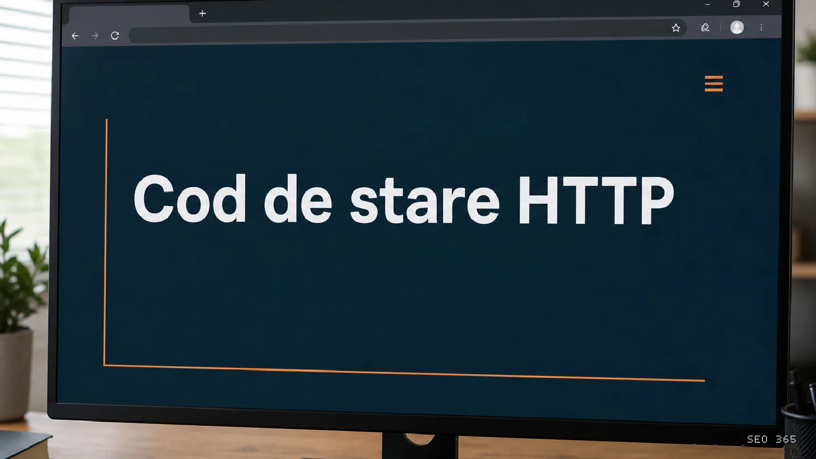 Captură din Glosarul SEO 365 pentru Cod de stare HTTP (Web și HTTP): Un cod de stare HTTP este un cod