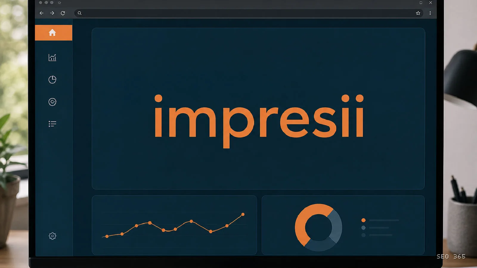 Captură din Glosarul SEO 365 pentru impresii (Google Search Console): Impresiile arată cât de des un utilizator a