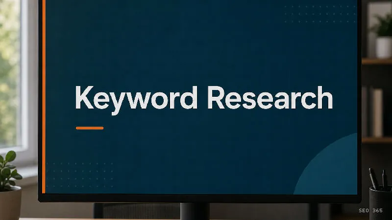 Captură din Glosarul SEO 365 pentru Keyword Research (Content SEO): Keyword Research este procesul de identificare și analiză