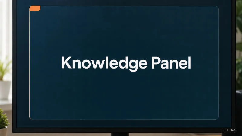 Captură din Glosarul SEO 365 pentru Knowledge Panel (Google Search): Knowledge Panel este o casetă informativă afișată în