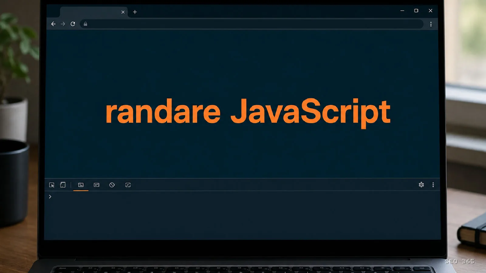 Captură din Glosarul SEO 365 pentru randare JavaScript (SEO tehnic): Randarea JavaScript este procesul prin care codul JavaScript