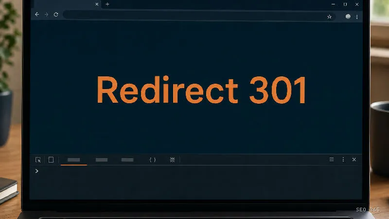 Captură din Glosarul SEO 365 pentru Redirect 301 (SEO tehnic): Un redirect 301 este un răspuns HTTP care