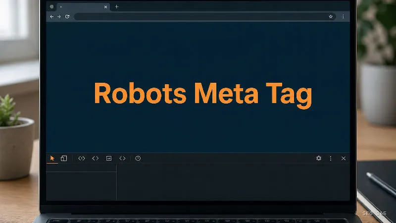 Captură din Glosarul SEO 365 pentru Robots Meta Tag (SEO tehnic): Robots Meta Tag este un element HTML care