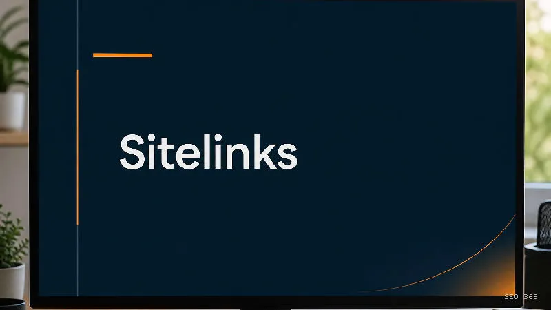 Captură din Glosarul SEO 365 pentru Sitelinks (Google Search): Sitelinkurile sunt linkuri din același domeniu, grupate automat