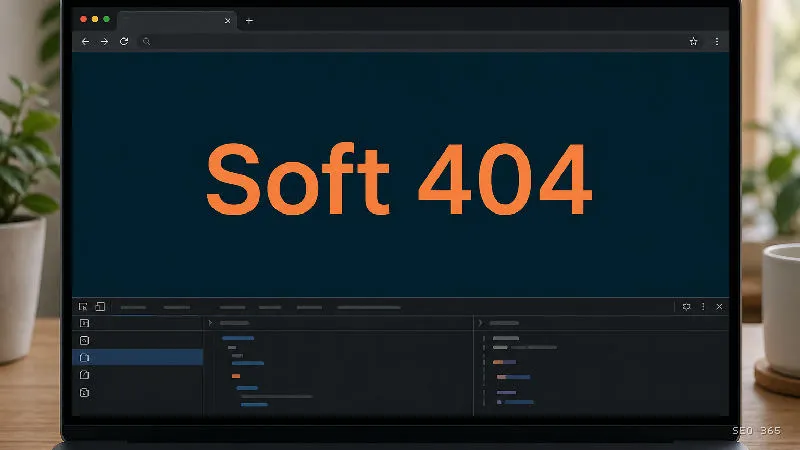 Captură din Glosarul SEO 365 pentru Soft 404 (SEO tehnic): Soft 404 este situația în care un URL