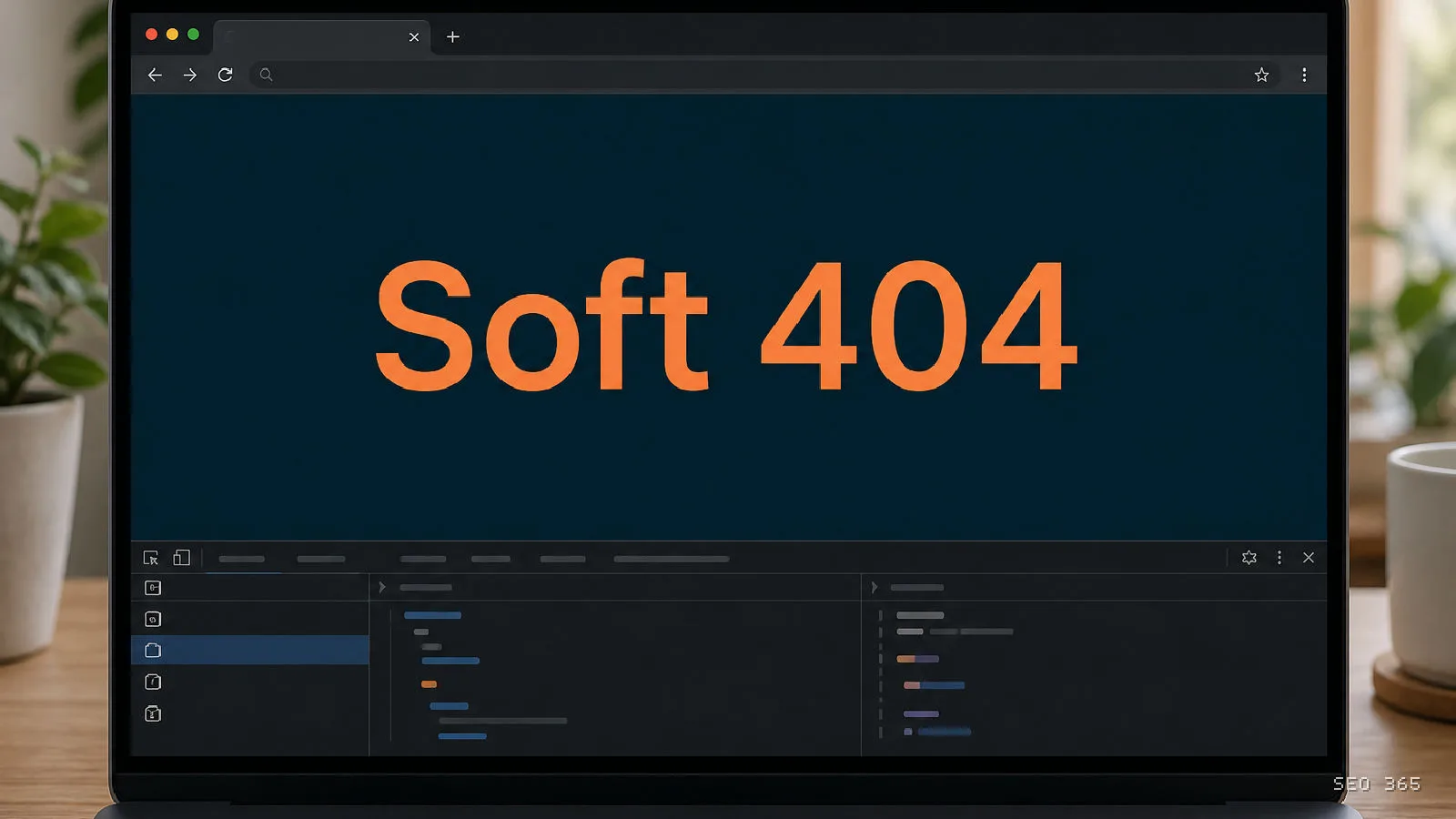 Captură din Glosarul SEO 365 pentru Soft 404 (SEO tehnic): Soft 404 este situația în care un URL