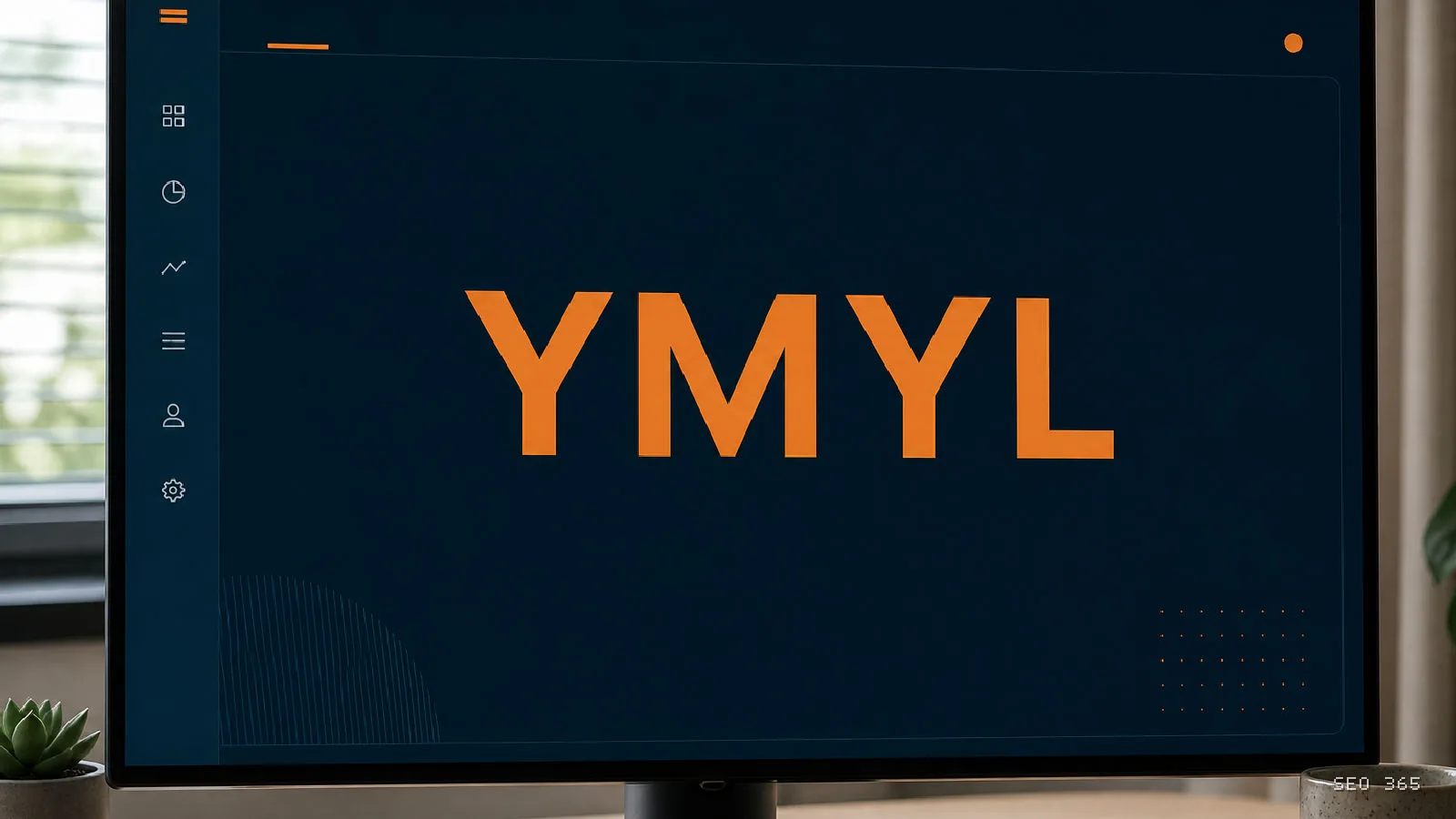 Captură din Glosarul SEO 365 pentru YMYL (Content SEO): YMYL înseamnă „Your Money or Your Life”. Google