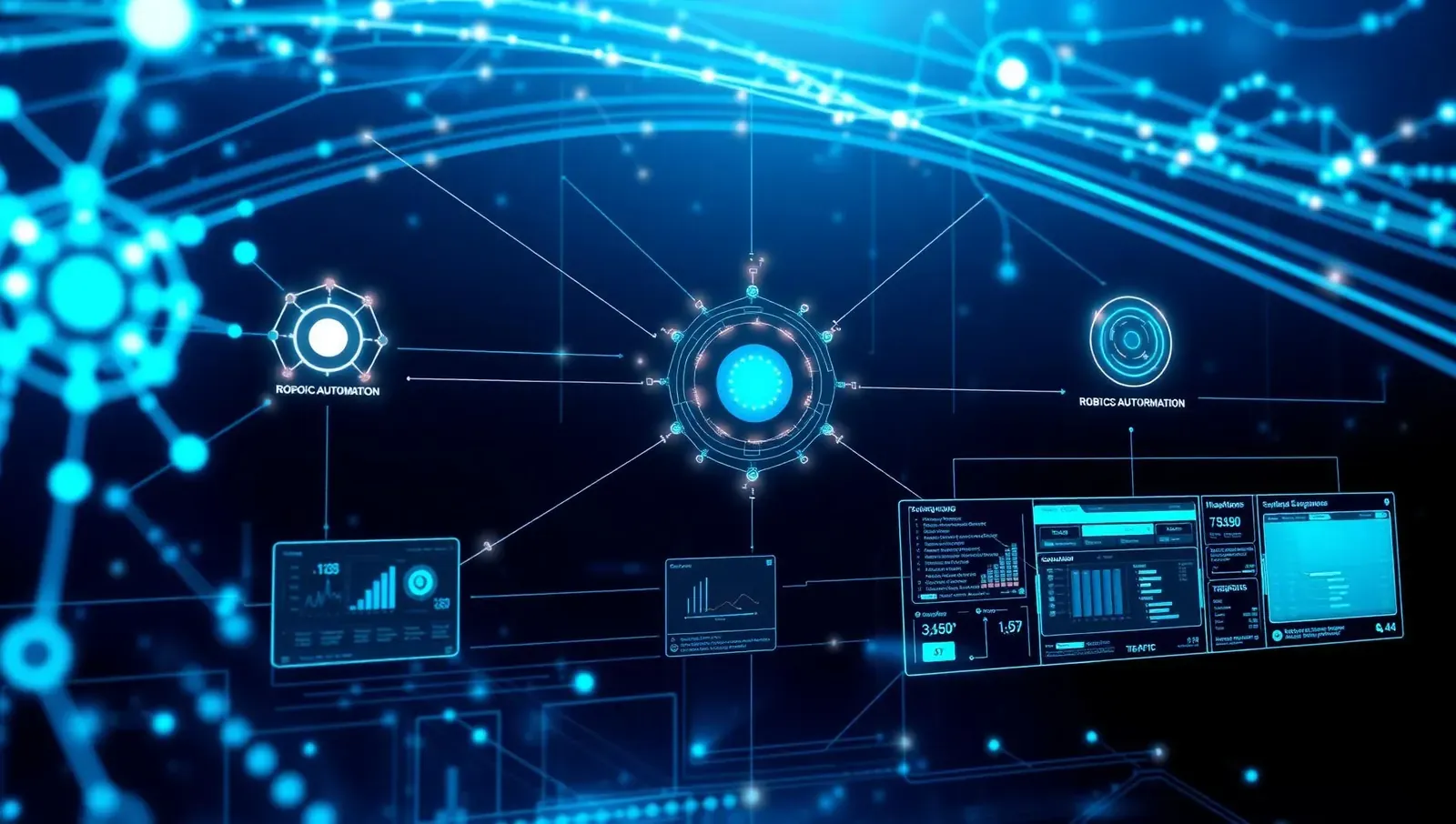 Automatizări AI pentru business cu agenți LLM, fluxuri și dashboarduri operaționale