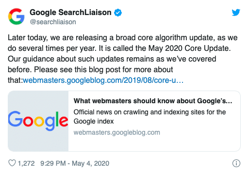 Google update